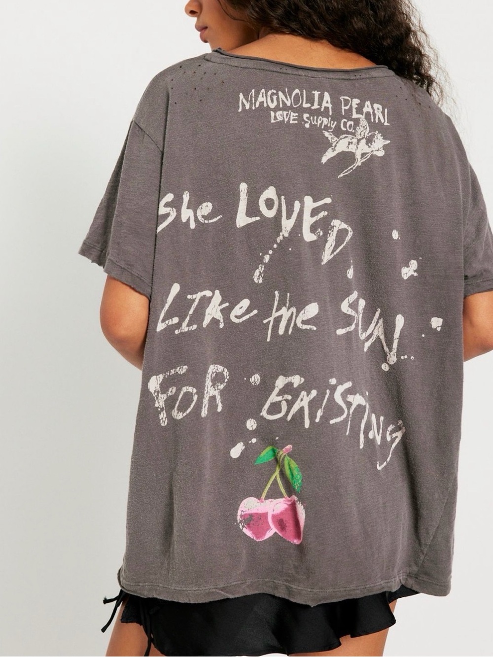Free People “83
Magnolia Pearl Moon Prism Tee” - Picture 2 of 2